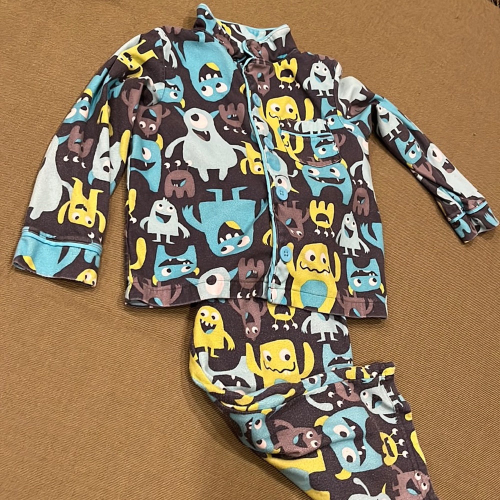 Carter’s Monster Pajamas 5T